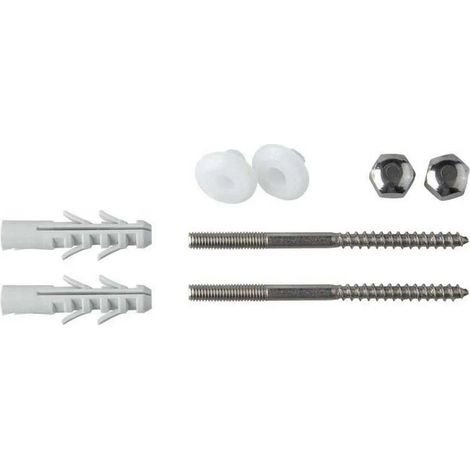 Accessori WC artic 5x75mm acciaio inox montaggio facile