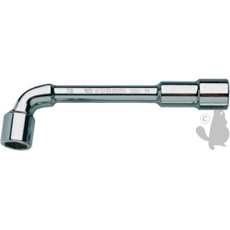 Llave de tubo de 6 caras Facom 5/8 de pulgada. -pl