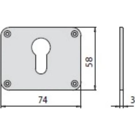 BOCCHETTA CISA 06141-56-0 YALE NYLON NERO