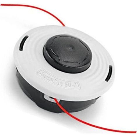 Tête de débroussailleuse pour Stihl Autocut 46-2 Tête de débroussailleuse FS160 260 FS310 FS360 FS410 FS450 FS460, Noir+Blanc