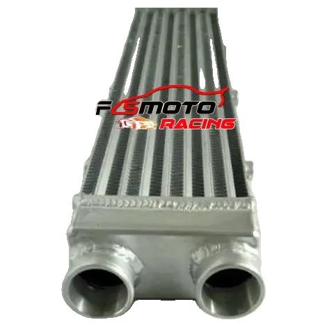 Intercooler, Taille du noyau 550x140x70 mm, Longueur totale 670 mm, Diamètre d'entrée 50 mm, Diamètre de sortie 50 mm, Ajustement universel (1/5)
