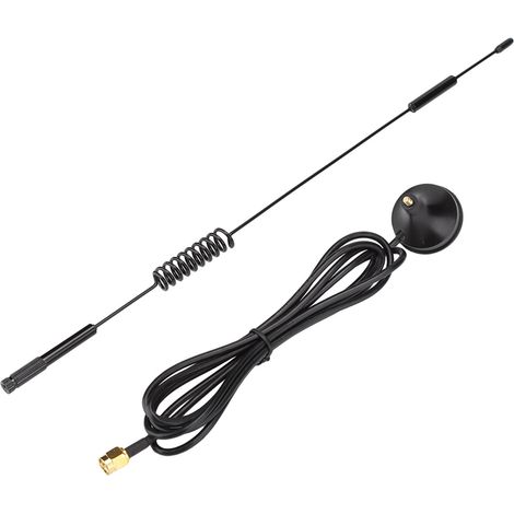 Antenne 433MHz 10dBi Haut Gain 31cm avec Support Magnétique SMA Mâle pour Module (1/5)