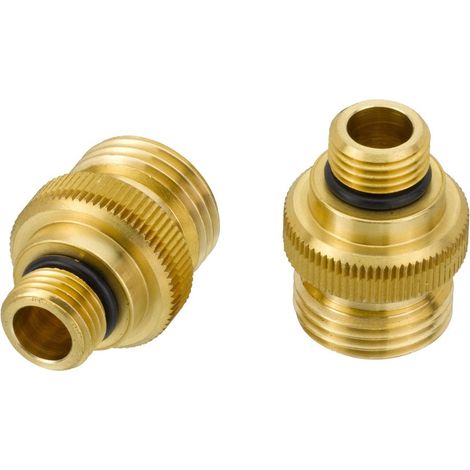 2 adaptateurs 3/4" (20/27) avec joint torique pour vidange des Vannes d'équilibrage Manuel Type MSV-BD Leno - Danfoss