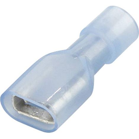 Connettore a lama Vogt 3966 isolato 6,3 mm blu