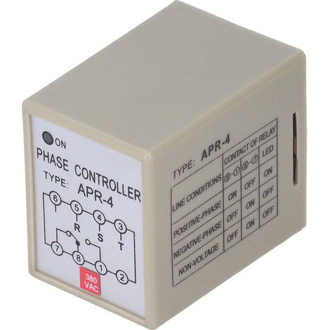 Relais de protection moteur étanche APR-4 CKCTELAY, protecteur de phase 380V pour pompe et ventilateur, dispositif de sécurité électrique