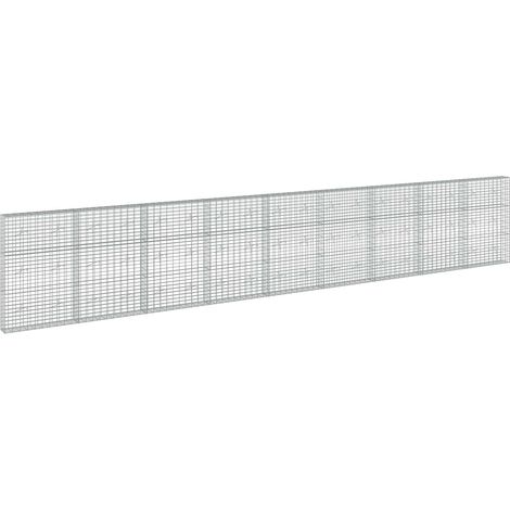 Gabione con Filo da 3,5 mm e Rete da 5x10 cm 900x20x150 cm