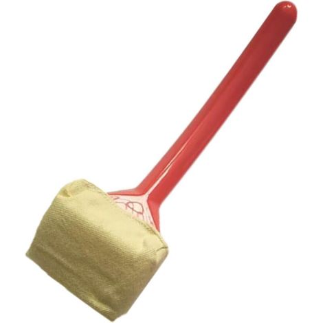 Brosse de barbecue ignifuge sans poils pour grils ronds, poêles carrées (1/5)
