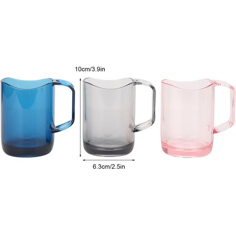Innovative Glaszahnbürste mit Griff, wasserdichtes Glaszahnbürsten-Set, 3 Farben, PS-Material (1/5)