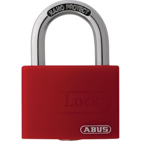 ABUS  Candado  de  cortina  T65AL/40  rojo  cuerpo  de  cerradura  liso-A.43mm  Alu.gl.  -  49943  2 (1/2)