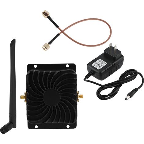 Amplificateur de signal WiFi 2.4G 8W EDUP EP-AB003, prolongateur de portée haut débit pour routeur sans fil, prise américaine. (1/5)