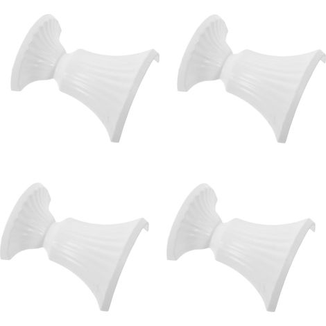 PRETYZOOM Lot de 4 pots fleurs séchées, style vintage français, support polyvalent (1/5)