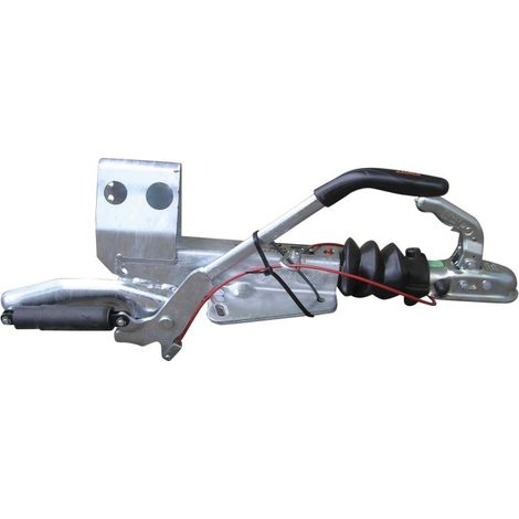Tête d'attelage freinée KF7.5 – Fixation en V – Charge 375 à 750 kg – Rotule 75 kg – Dimensions 250x1000x650 mm – Knott (1/2)