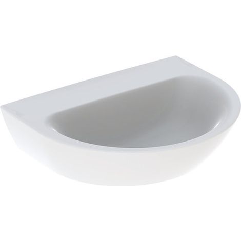 Geberit Renova lavabo, sans trou pour robinet, sans trop-plein, (1/2)