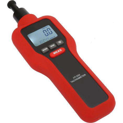 Handdrehzahlmesser (berührungslos 2-99999 und mit Kontakt 2-19999) mit digitaler LCD-Anzeige (1/5)