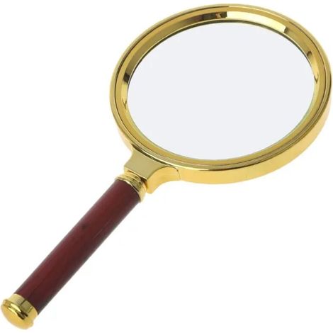 Loupe portable 90mm, grossissement 10x, pour lecture et bijoux, 1 pièce (1/5)
