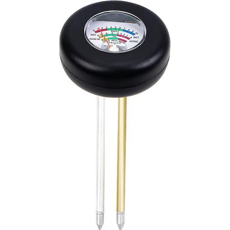 Testeur de pH du sol 3 en 1, capteur d'humidité pour plantes, moniteur d'humidité, analyseur de sol pour la maison et le jardin, détecteur d'acidité et de fertilité (1/5)