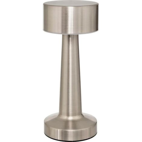 Lampe d'Extérieure en Métal "Halto" 21cm Argent (1/3)