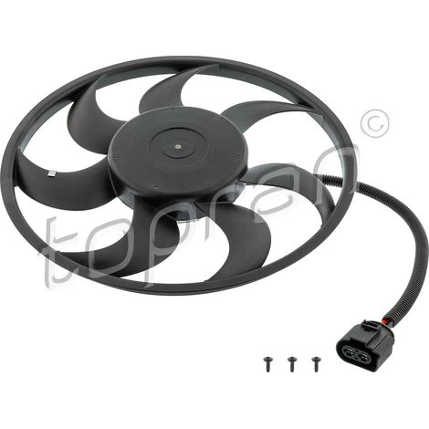 Ventilateur, refroidissement du moteur TOPRAN 114 329 VW 7H0 959 455A
