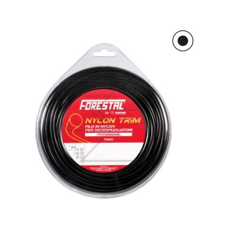 Valva filo decespugliatore FORESTAL sezione tonda Ø filo 4.0 mm lunghezza 35 m