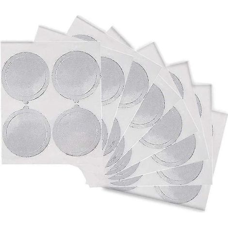 100 Aluminiumdeckel mit 37 mm Durchmesser, kompatibel mit Kaffeekapseln.