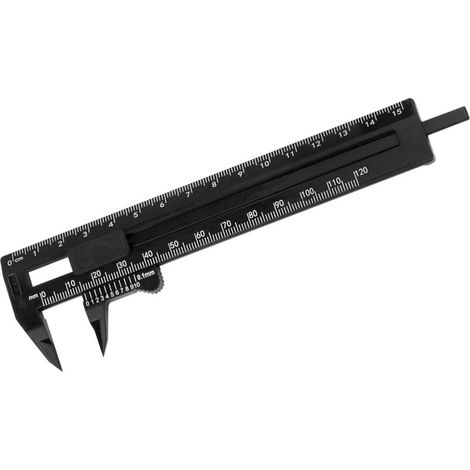 Pied à coulisse portable double échelle 0-120 mm / 0-150 pour la (1/5)