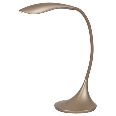 Lampe bureau feuille champagne LED 5,3W Dominic Rabalux