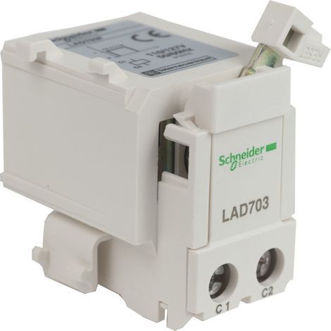 D‚àö√¢CLENCHEUR 220V AC/DC LAD703M SCHNEIDER Trip Reset (1/3)