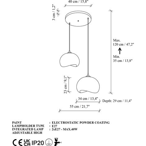 Lampadario Lampada da soffitto Lampada a sospensione Soggiorno (1/5)
