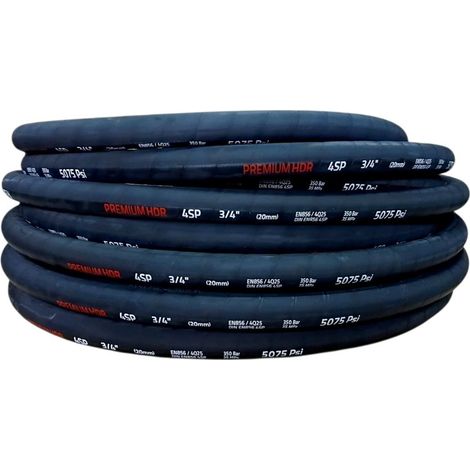 Flexible hydraulique 4SP DN20 (3/4") Premium 350 bar (1/5)