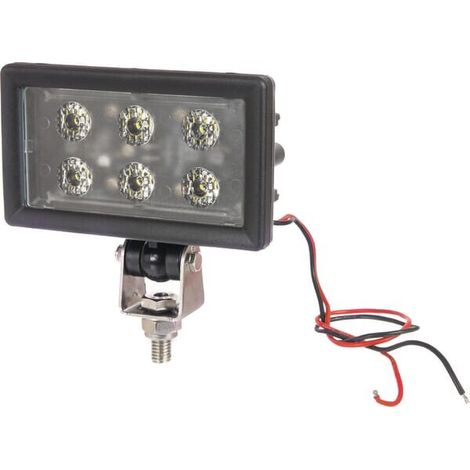 Luz de trabajo LED'30 W 2400 lm rectangular proyector H11 UNIVERSAL LA10512 (1/5)