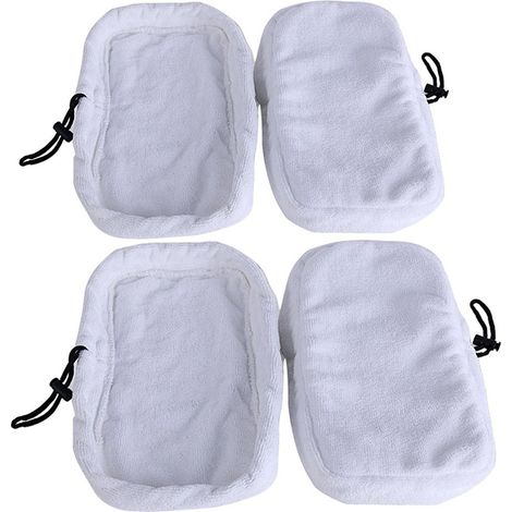 For Bissell 1867/720020/203-2158/2032158/3255 Steam Mop Cloth, Mop Cloth, Cleaning Cloth (4pcs) (1/5)