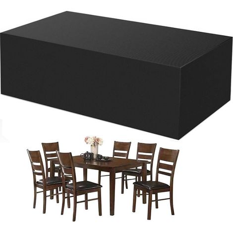 Housse Salon de Jardin Housses Table de Jardin Imperméable Bâche Salons de Jardin Housse Mobilier Jardin Extérieure Protection Meubles de Jardin Tissu Oxford 210D (1709470cm) (1/5)