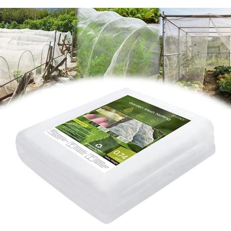 Insect Net, 3x10M, Fine Mesh, Polyethylene, For Garden, Vegetable Garden, Fruit (1/5)