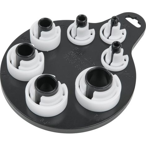 Jeu d'outils pour raccords de climatisation, 7 pcs (1/2)