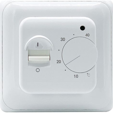 Thermostat de chauffage au sol, capteur de limite 16A, Thermostat de chauffage électronique, contrôleur de chauffage par le sol (1/5)
