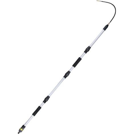 Drehbarer Dachrinnenreinigungsstab, Metall, teleskopierbar und verstellbar, 18 cm. Das richtige Werkzeug für Sie. (1/5)