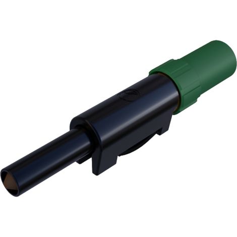 Hirschmann Test & Measurement SLS 20 B Laborstecker Stecker, gerade Stift-Ø: 4 mm Grün 1 St.