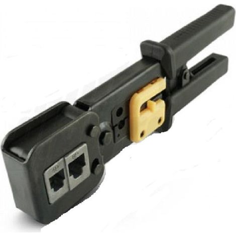 Alpha elettronica pinza per connettori rj45 passanti 98-167