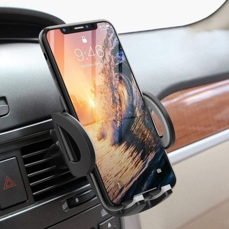 Supporto per telefono da auto, supporto per telefono da bocchetta dell'aria dell'auto, supporto (1/5)