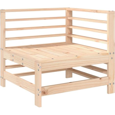 Maison Exclusive - Garten-Ecksofa Massivholz Kiefer (1/5)