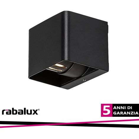 HALLSTATT,OUTD.WALL, LED 10W ANTHRACITE 3000K                                                            - Luce CALDA (1/3)