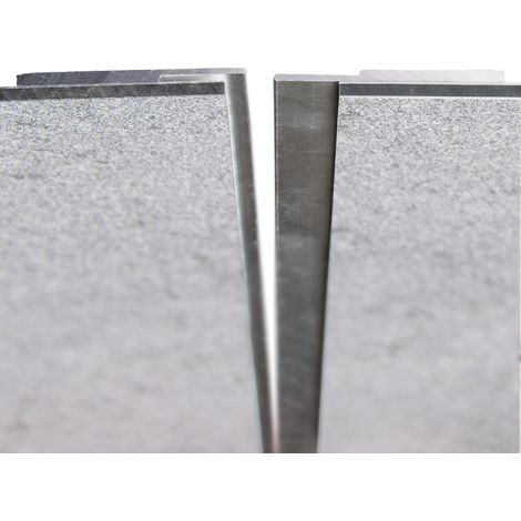 Schulte Deco Design Plattenstoßprofil für Duschrückwände zum Zusammenführen zweier DecoDesign-Platten in der Höhe 210 cm