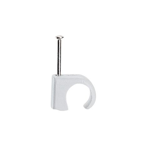Legrand - Cavaliers Multifix x 100 souples - Pour câble Ø5mm à Ø7 mm - Gris