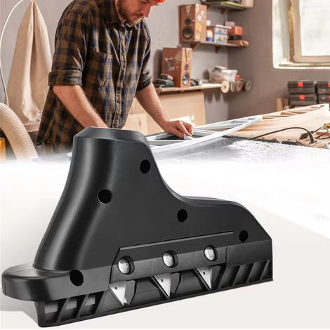 Planer à main pour plâtre 35° : affûtage précis en ABS et acier pour drywall, gypsum, bois (1/5)