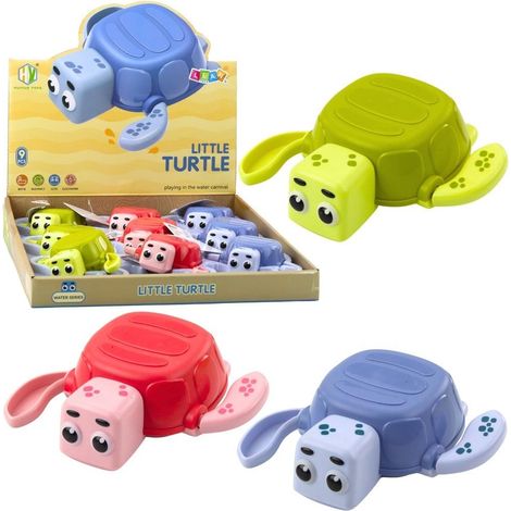 Tartaruga da bagno a carica manuale (mix)