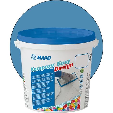 KERAPOXY EASY DESIGN 3Kg MAPEI  3 Kg - 167 Bleu avio
