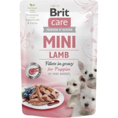 BRIT CARE Mini Puppy Agnello (busta) 85g