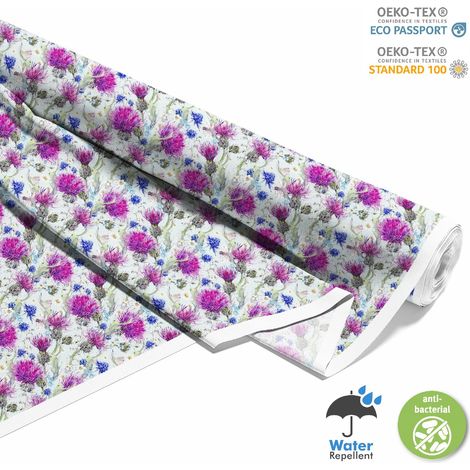 TESSUTI DECORATIVI PER ESTERNI OXFORD - Motivo Cardi e Fiori 2 (1/5)