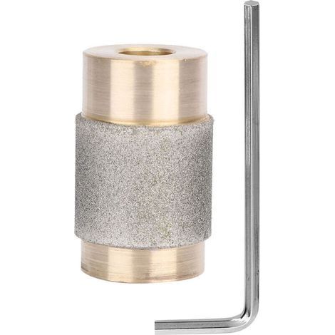 Mèche de diamant pour meulage du verre et céramique, outil abrasif pour meuleuse verre Inland (réf. MCB34)