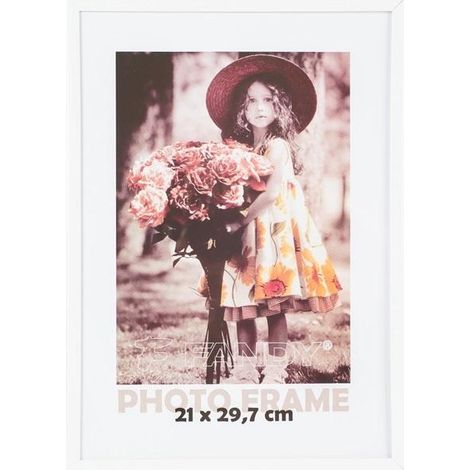 Cornice semplice 21x29,7 cm bianca